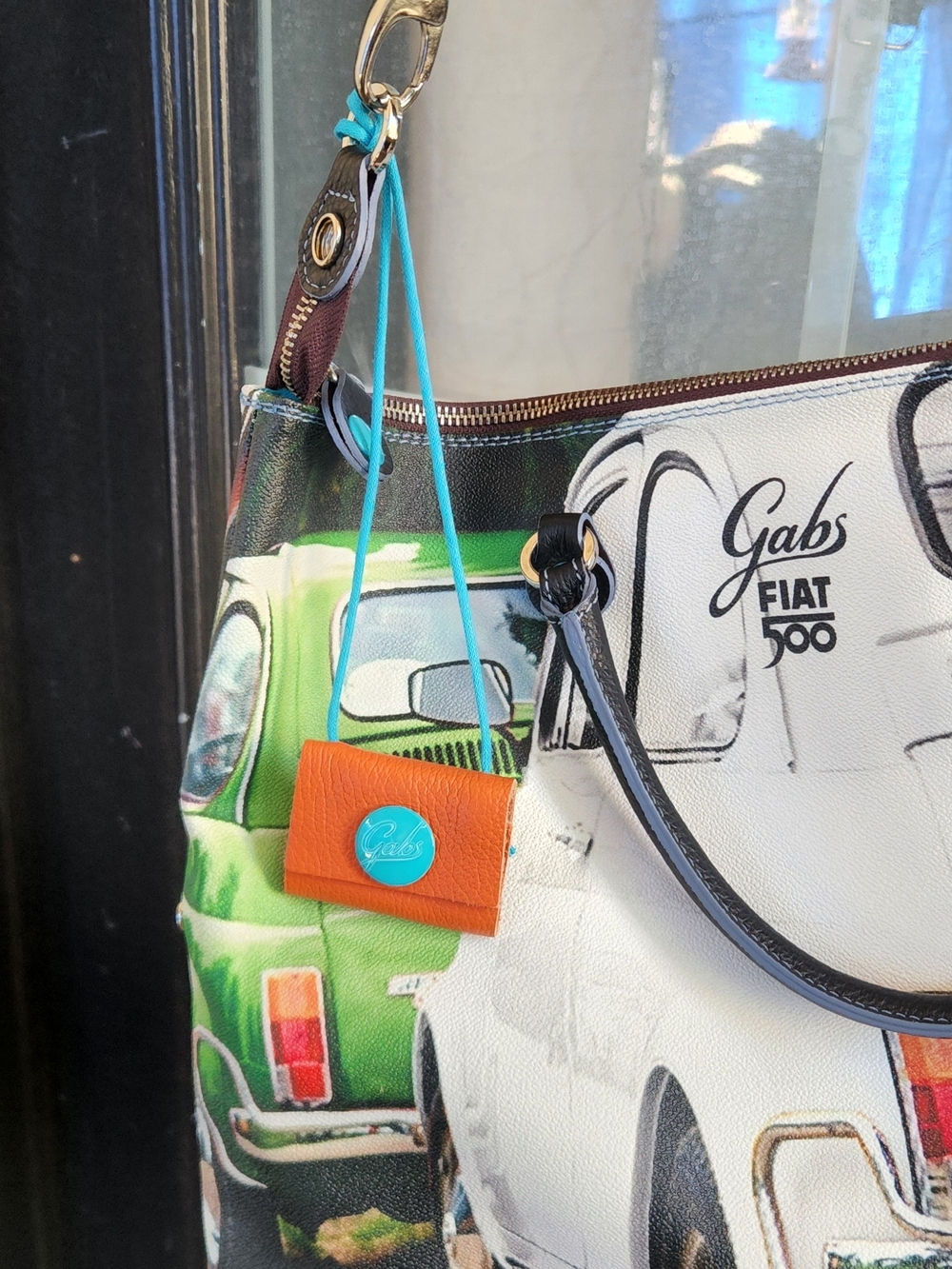 GABS FIAT Leather Bag, Multicolor - Picture 3 of 9